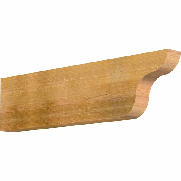 Ekena Millwork Carmel Rough Sawn Rafter Tail, Western Red Cedar, 4"W x 12"H x 48"L RFT04X12X48CAR00RWR - main
